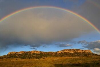 Sandstone outcrop, South-Eastern Free State
